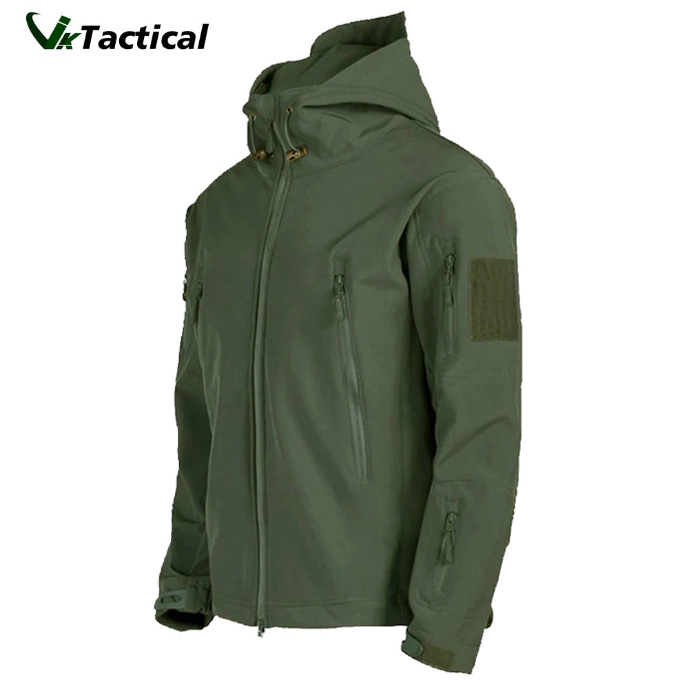 Chaqueta Táctica Impermeable de Piel de Tiburón para Hombre