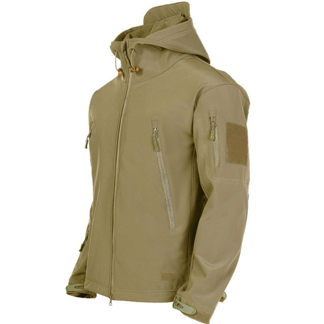 Chaqueta Táctica Impermeable de Piel de Tiburón para Hombre